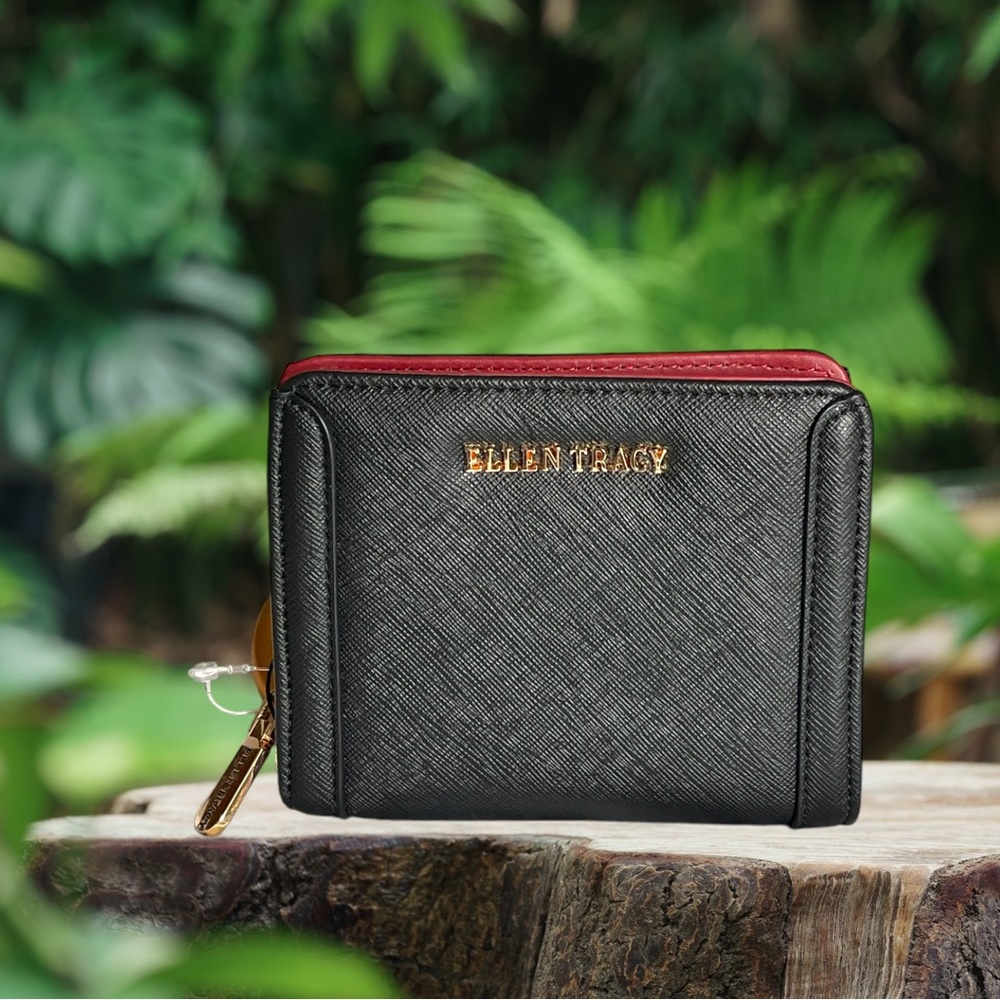 Ellen Tracy New With Tag Square Wallet